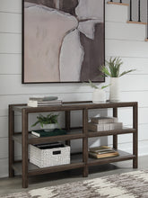 Bay Furniture Gallery - Ashley Furniture - Kallenny Sofa Table - Sofa Table / Brown/Gray - T669-4